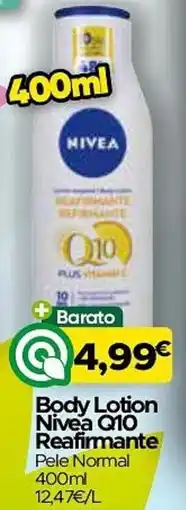 Supermercados Preços Baixos Body Lotion Nivea Q10 Reafirmante promoção