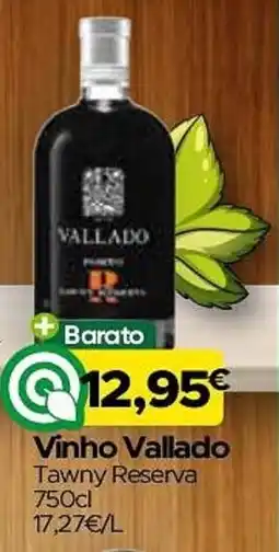 Supermercados Preços Baixos Vinho Vallado Tawny Reserva promoção