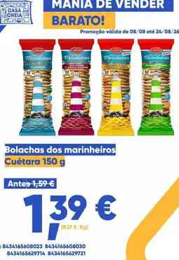Casa Cheia Bolachas dos marinheiros Cuétara promoção