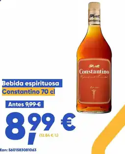 Casa Cheia Bebida espirituosa constantino 70 cl promoção