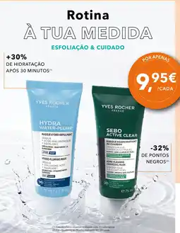 Yves Rocher Yves rocher rotina à tua medida esfoliação & cuidado promoção