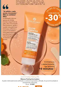 Yves Rocher Yves rocher máscara peeling iluminadora promoção