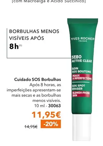 Yves Rocher yves rocher sebo active clear promoção