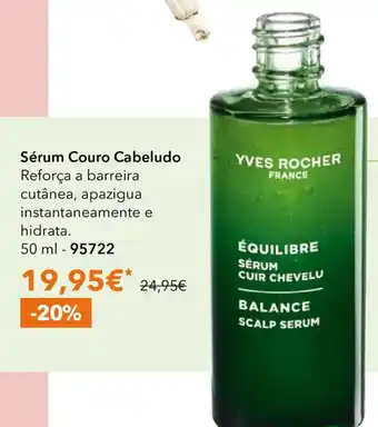Yves Rocher Yves rocher sérum couro cabeludo promoção