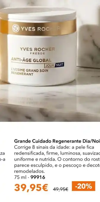 Yves Rocher Yves rocher grande cuidado regenerante dia/noite promoção