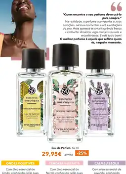 Yves Rocher yves rocher essences botaniques ondes positives promoção