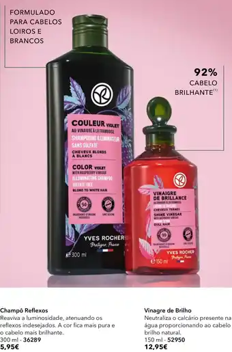 Yves Rocher Champô Reflexos Yves Rocher promoção