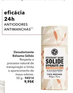 Yves Rocher Desodorante Bálsamo Sólido Yves Rocher promoção