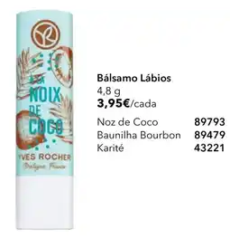 Yves Rocher Bálsamo Lábios Yves Rocher promoção