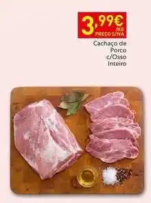 Recheio Cachaco de porco c/osso promoção