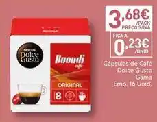 Recheio Buondi - cápsulas de café promoção
