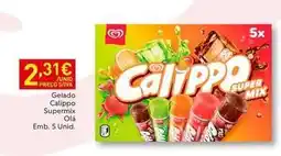 Recheio Mix - gelado calippo supermix promoção