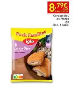 Recheio Iglo - cordon bleu de frango promoção