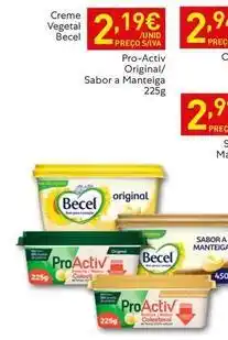 Recheio Becel - pro-activ original/ sabor a manteiga promoção