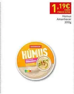 Recheio Amanhecer - humus promoção