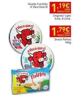 Recheio A vaca que ri - queijo fundido promoção