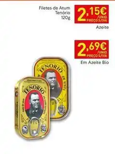 Recheio Tenorio - filetes de atum promoção