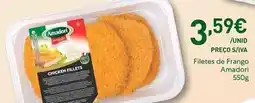 Recheio Amadori - filetes de frango amadori promoção