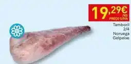 Recheio Gelpeixe - tamboril 2/4 noruega gelpeixe promoção