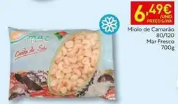Recheio Aqui é fresco - miolo de camarao 80/120 promoção
