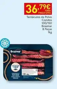 Recheio Brasmar - tentaculos de polvo cozidos promoção