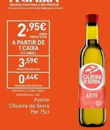 Recheio Oliveira da serra - aceite oliva da serra promoção
