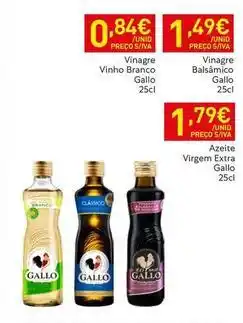 Recheio Gallo - vinagre balsamico promoção