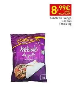 Recheio Kebab de frango promoção