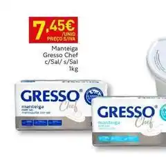 Recheio Gresso - manteiga promoção