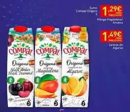 Recheio Compal - sumo conpal origens promoção