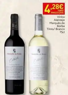 Recheio Marqués de borba - vinho alentejo promoção