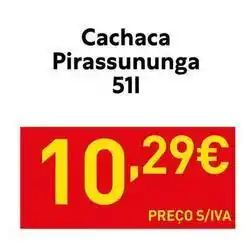 Recheio Cachaca pirassununga promoção
