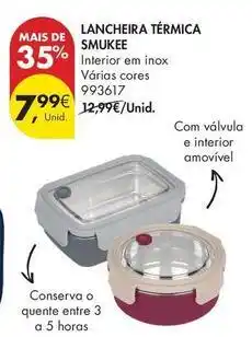 Pingo Doce A+ - lancheira termica smukee promoção