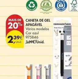 Pingo Doce Caneta de gel promoção