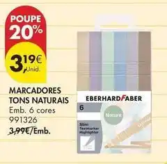 Pingo Doce Nature - marcadores tons naturais promoção