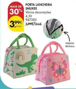 Pingo Doce Smukee - porta lancheira promoção