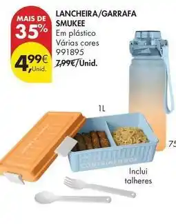 Pingo Doce Smukee - lancheira/garrafa promoção