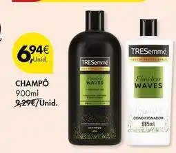 Pingo Doce Tresemmé - champo promoção