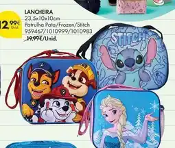 Pingo Doce Patrulha pata - lancheira promoção