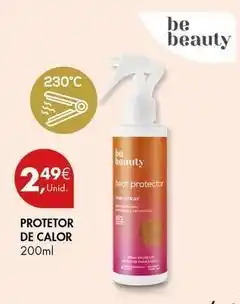 Pingo Doce Be beauty - protetor de calor promoção