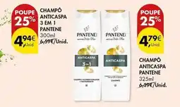 Pingo Doce Pantene - champo anticaspa promoção
