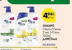 Pingo Doce Classic/classic 2 em 1/citrus promoção