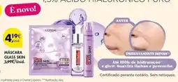 Pingo Doce Glow - máscara glass skin promoção
