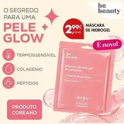 Pingo Doce Glow - mascara de hidrógel revitalizante collageno promoção