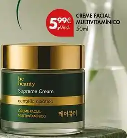 Pingo Doce Supreme - creme facial multivitaminico promoção