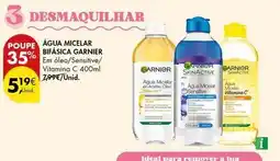 Pingo Doce Garnier - agua micelar promoção