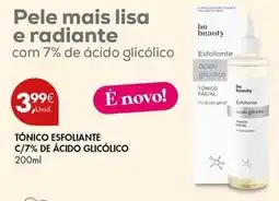 Pingo Doce com - tonico esfoliante c/7% de ácido glicolico promoção