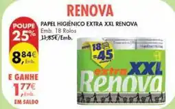 Pingo Doce Renova - papel higiénico extra xxl promoção