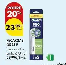 Pingo Doce Oral b - recargas promoção