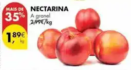 Pingo Doce A+ - nectarina promoção